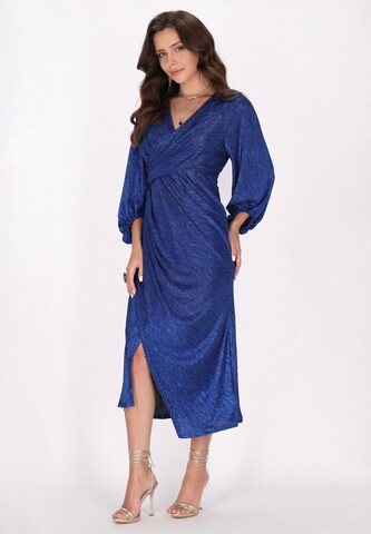 faina Dress in Blue