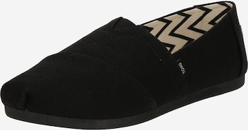 TOMS Loafer 'ALPARGATA' värissä musta: etupuoli