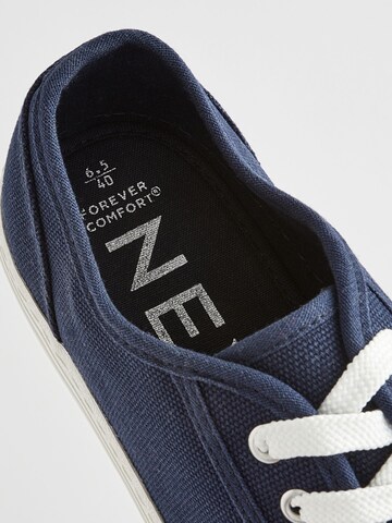 Next Низкие кроссовки 'Forever Comfort®' в Синий