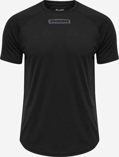 Hummel Λειτουργικό μπλουζάκι 'Topaz' σε γκρι / μαύρο / λευκό, Άποψη προϊόντος