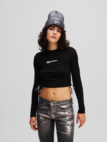 KARL LAGERFELD JEANS Shirt in Black: front