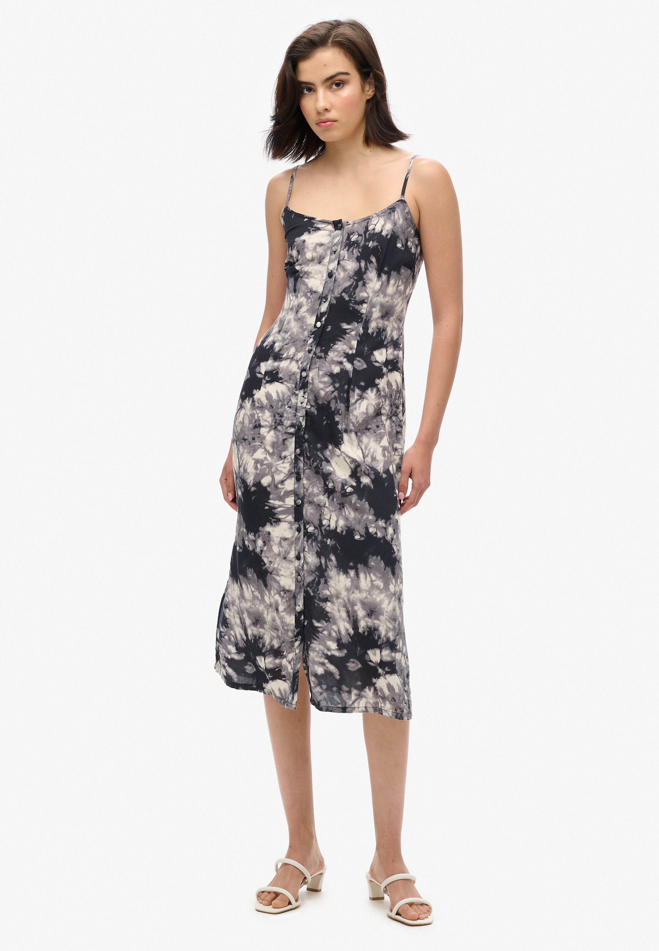 Superdry Summer Dress in Black: front