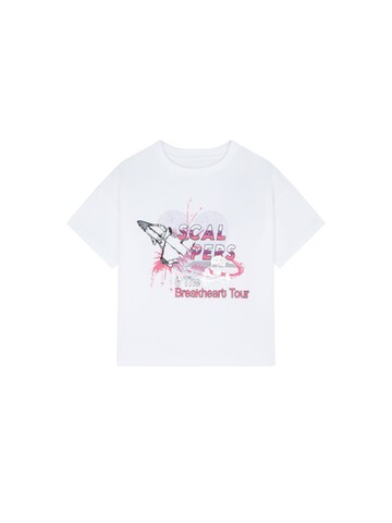 Scalpers Performance shirt ' ' in White: front