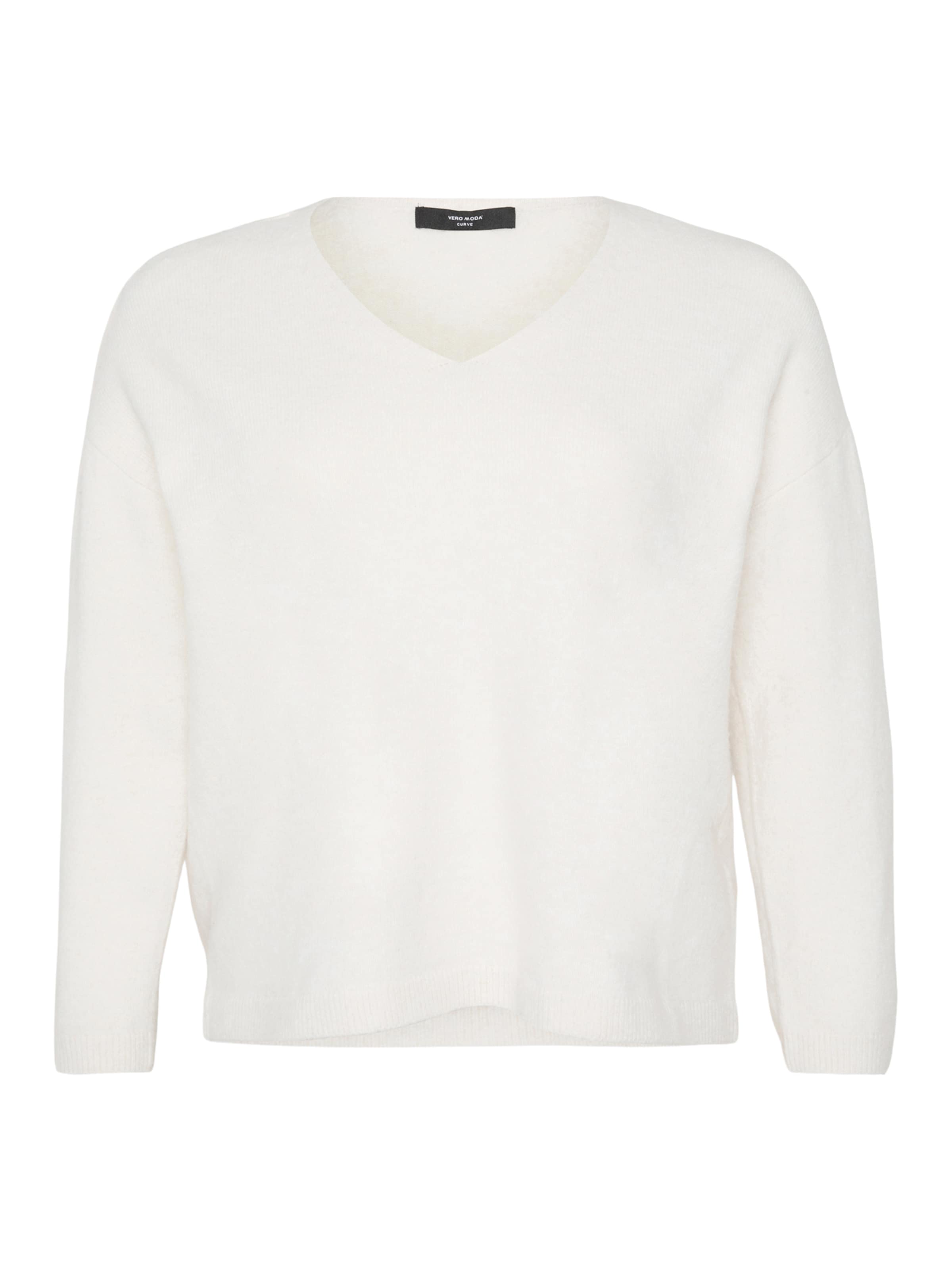 Vero Moda Curve Sweater &#x27;BESTI&#x27; in Beige: front