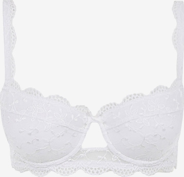 Nina von C. BH 'Silver Edition' in Weiß: Vorderseite