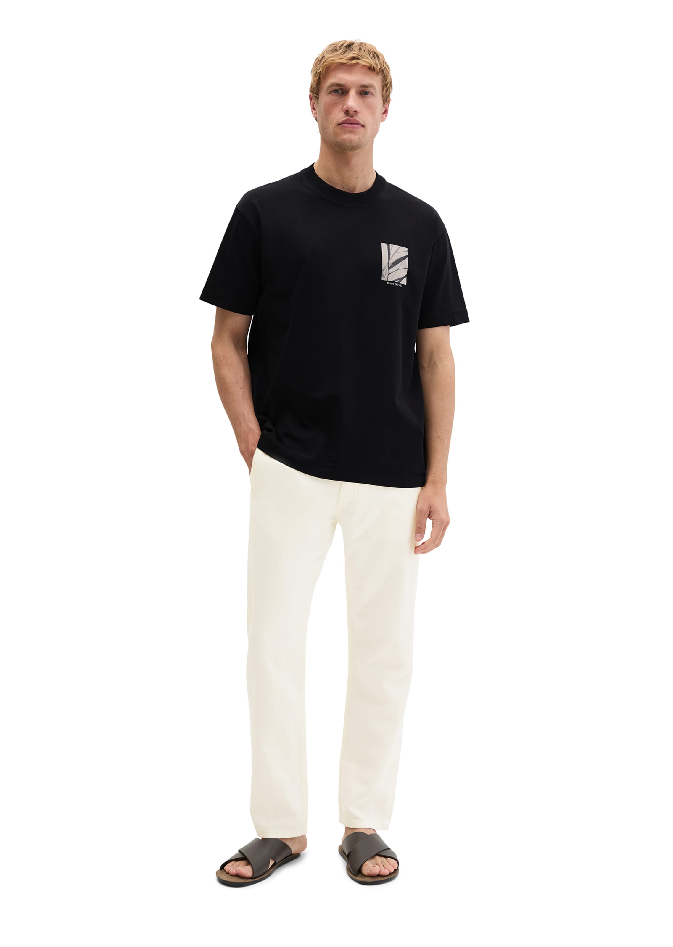 Marc O'Polo Shirt in Zwart