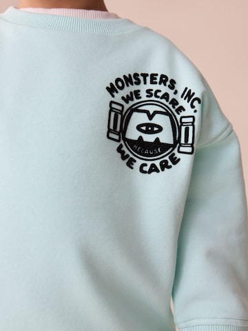 Next Sweatshirt 'Monsters Inc Crew' in Blau