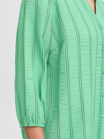 ICHI - Blusa 'IXOLLIE' en verde