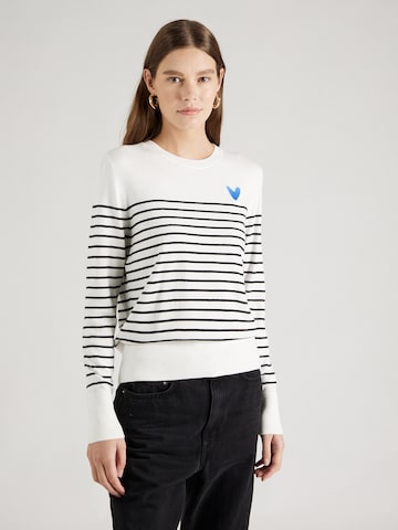 s.Oliver Sweater in White: front