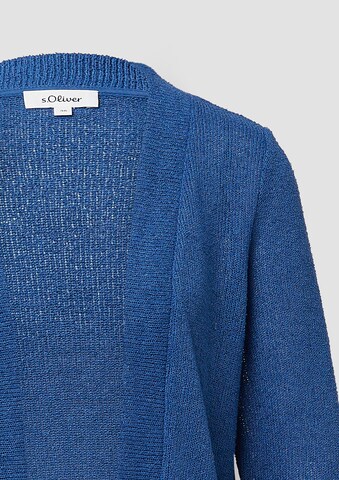 Cardigan s.Oliver en bleu