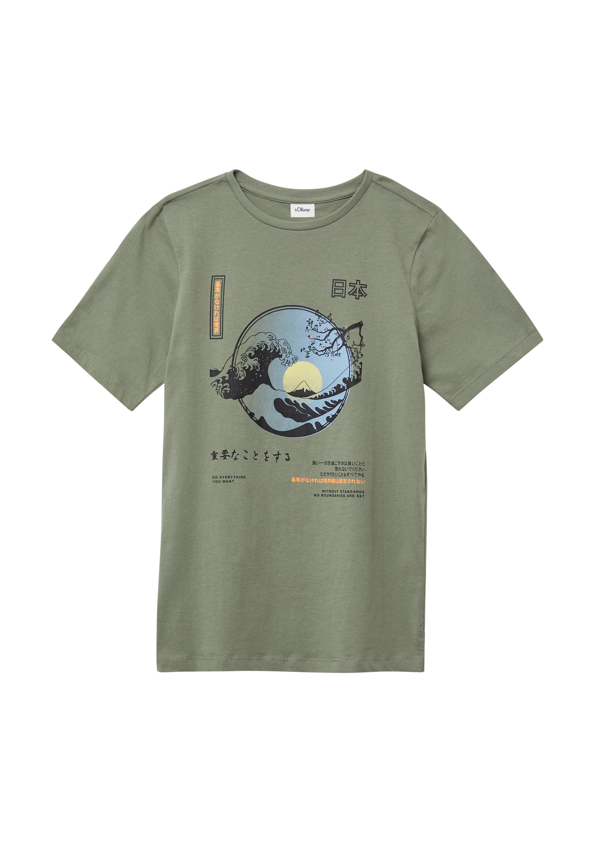 s.Oliver Shirt in Green: front