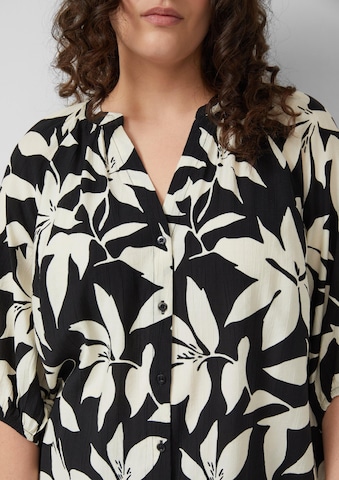 s.Oliver Bluse in Schwarz