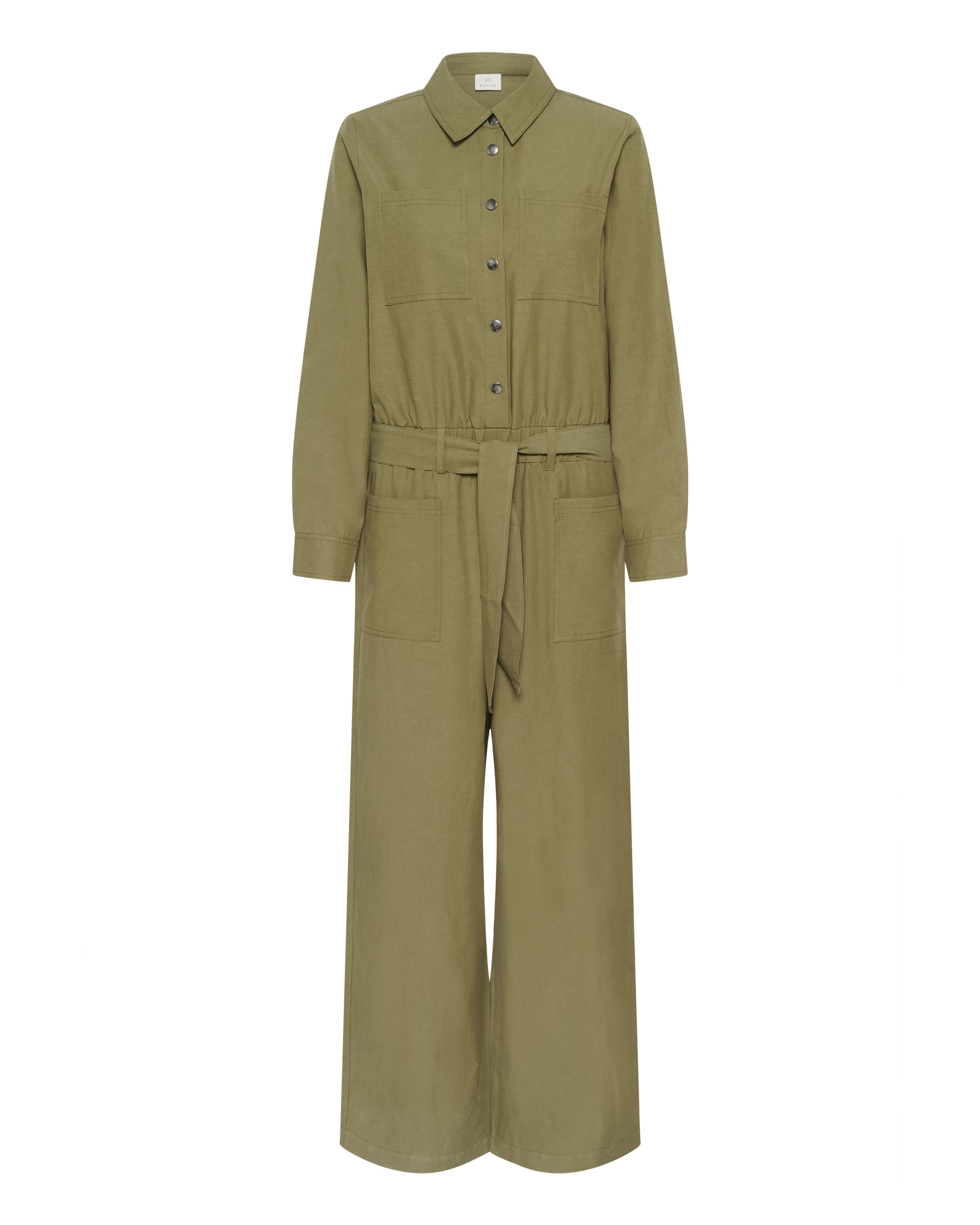 Kaffe Jumpsuit 'KAliva' in Green: front
