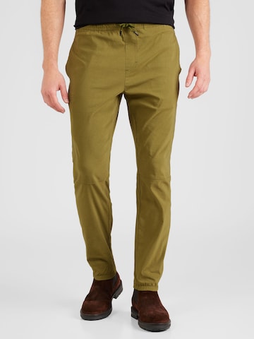 MAKIA Tapered Broek 'Kasper' in Groen: voorkant