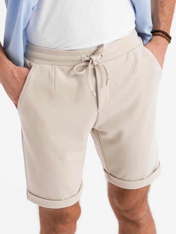 regular Pantaloni di Ombre in beige