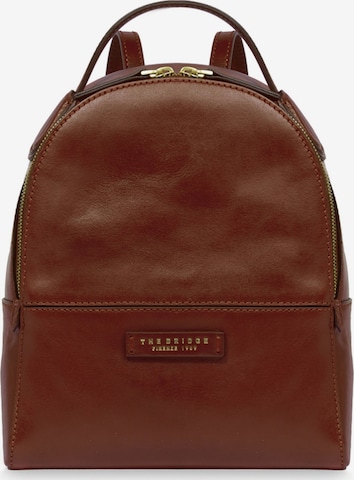 The Bridge Backpack in Brown: front