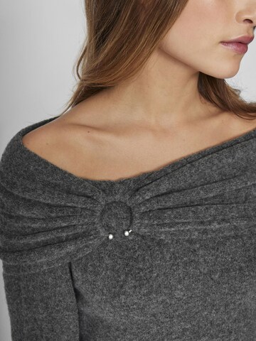VILA Knit dress in Grey