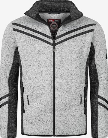 Rock Creek Strickjacke in Grau: Vorderseite