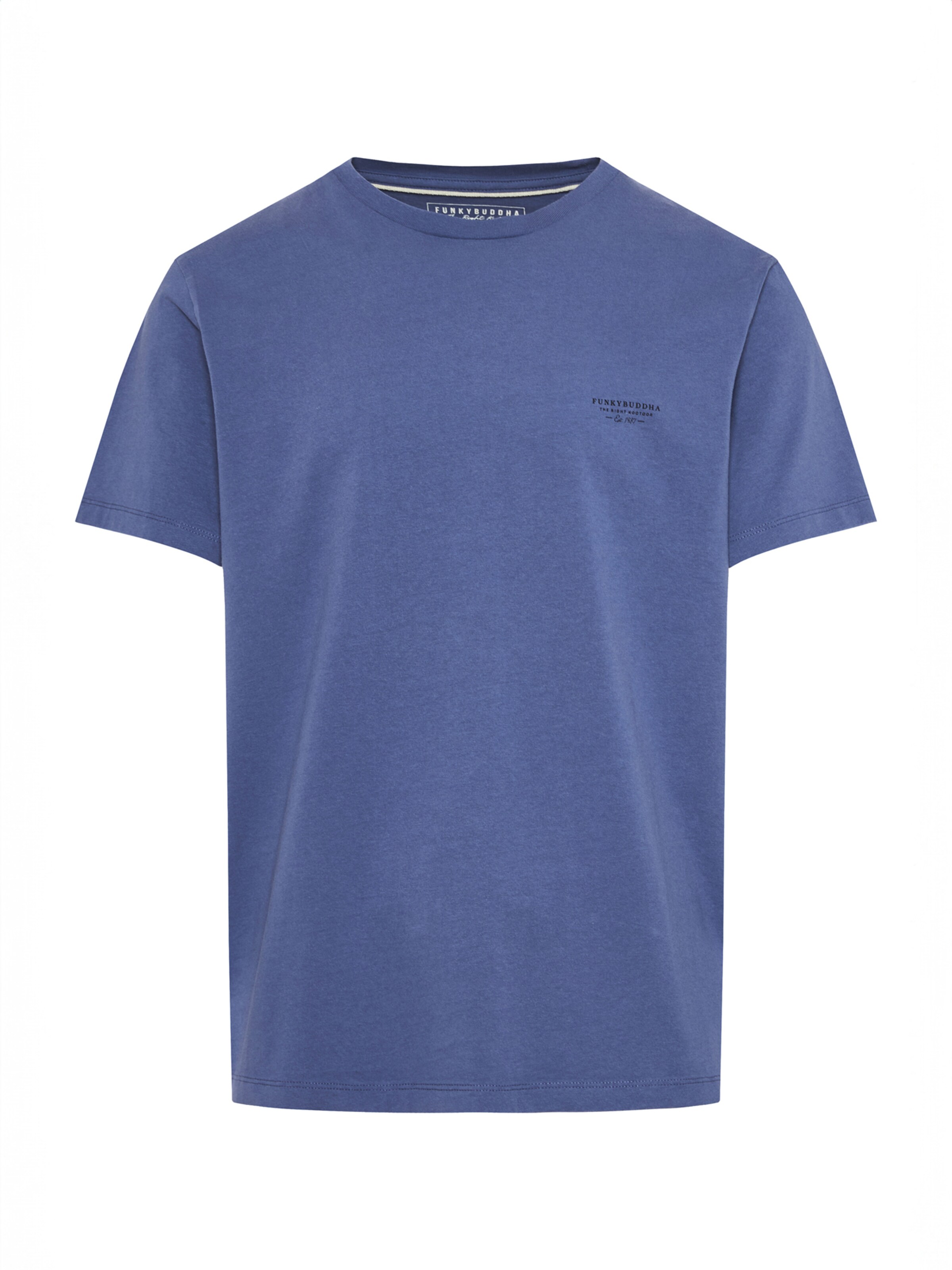 Funky Buddha - Camisa em azul: frente