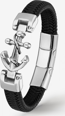 Bracelet 'AHOY MARITIM' UNIQAL en argent : devant