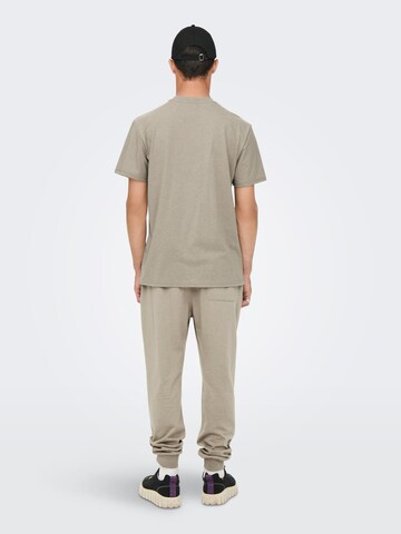 T-Shirt 'MUSK' Only & Sons en gris