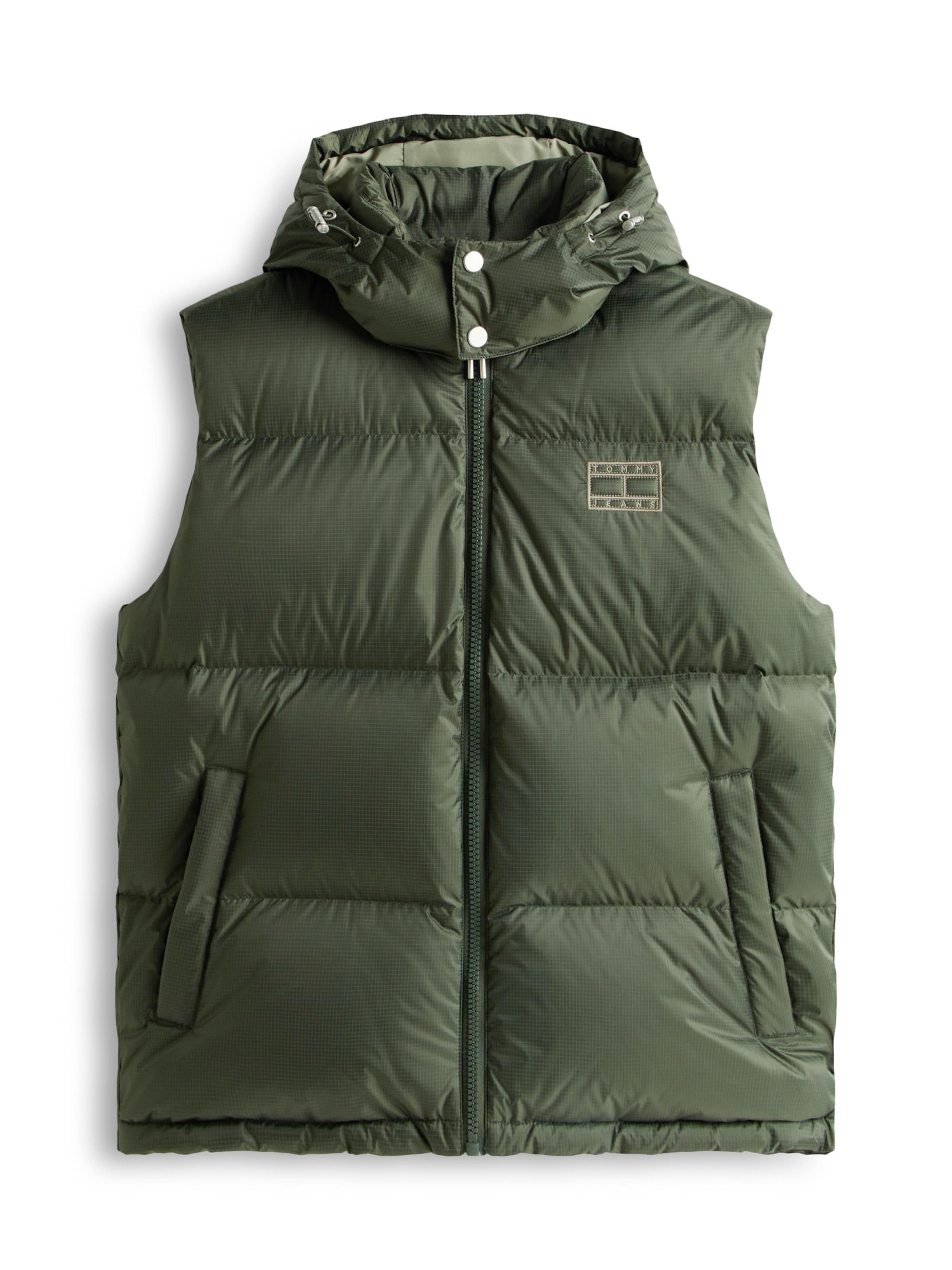 Gilet 'Alaska' di Tommy Jeans in verde: frontale