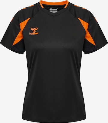 T-shirt fonctionnel Hummel en noir : devant