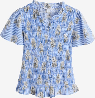 Next - Blusa en azul: frente