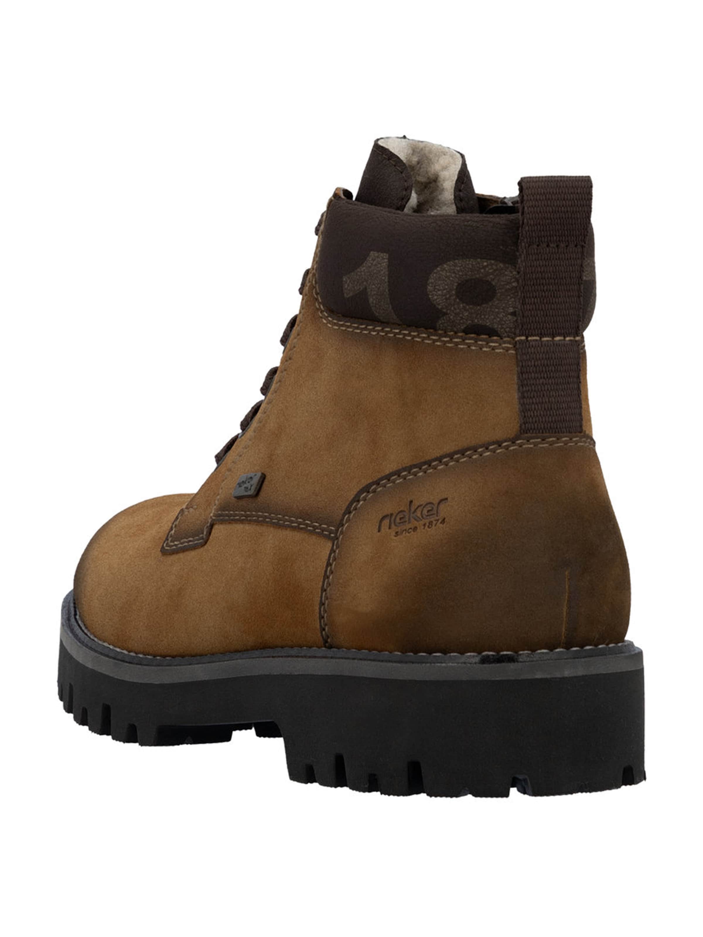 Rieker - Botas con cordones en marrón