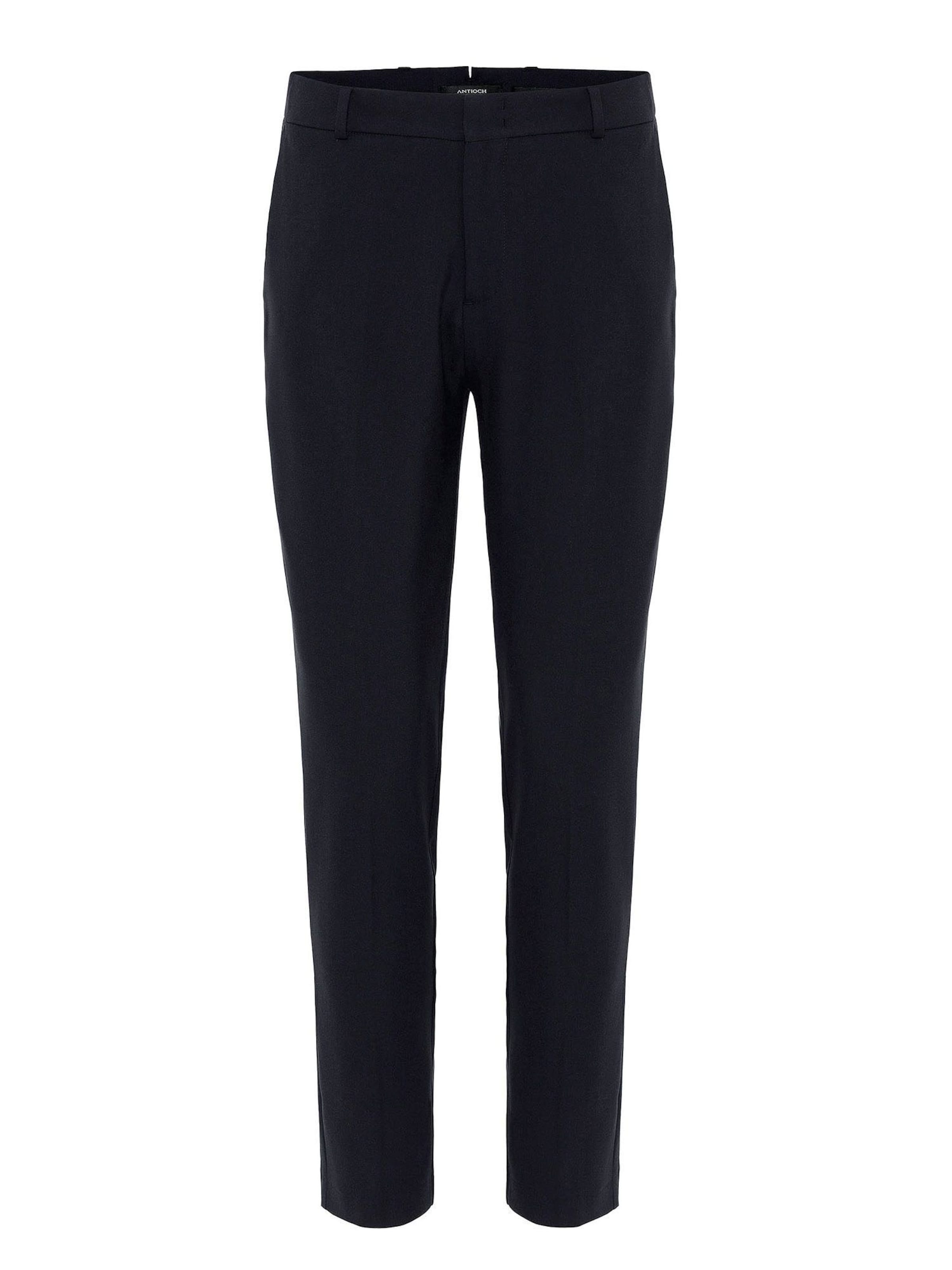 Regular Pantalon à plis Antioch en bleu : devant