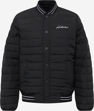 HOLLISTER Between-season jacket in Black / White, Item view