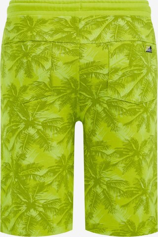 WE Fashion Slimfit Broek in Groen