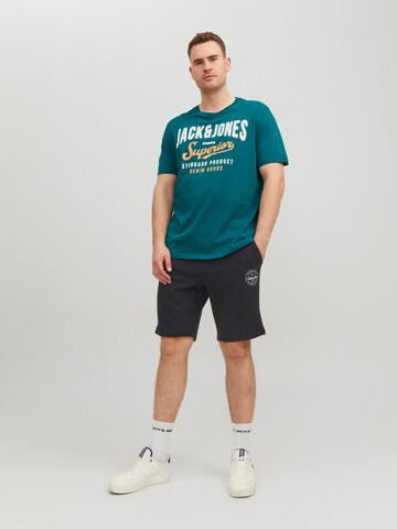 Jack & Jones Plus - regular Pantalón 'Shark' en negro