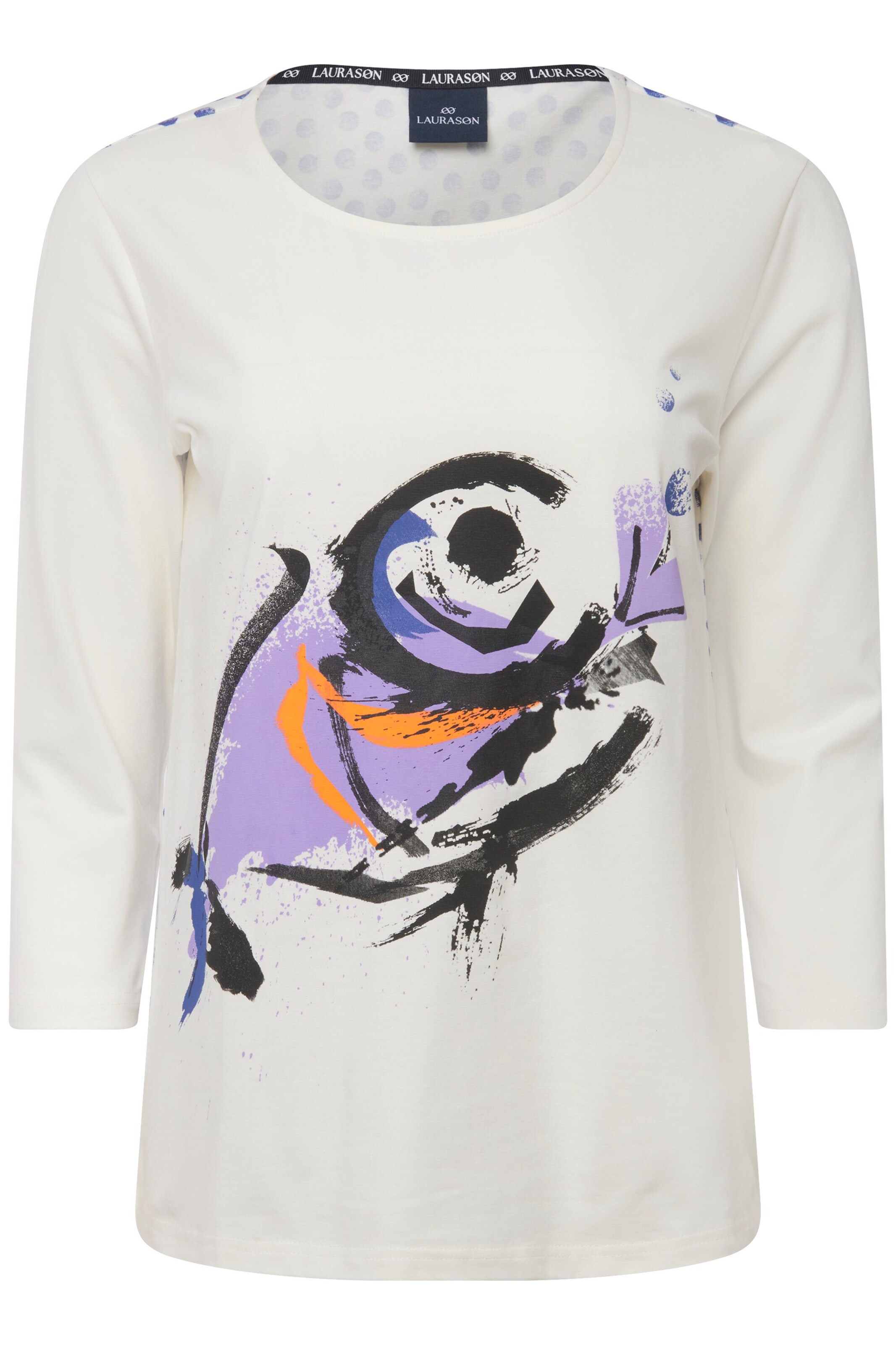 LAURASØN Shirt in White: front