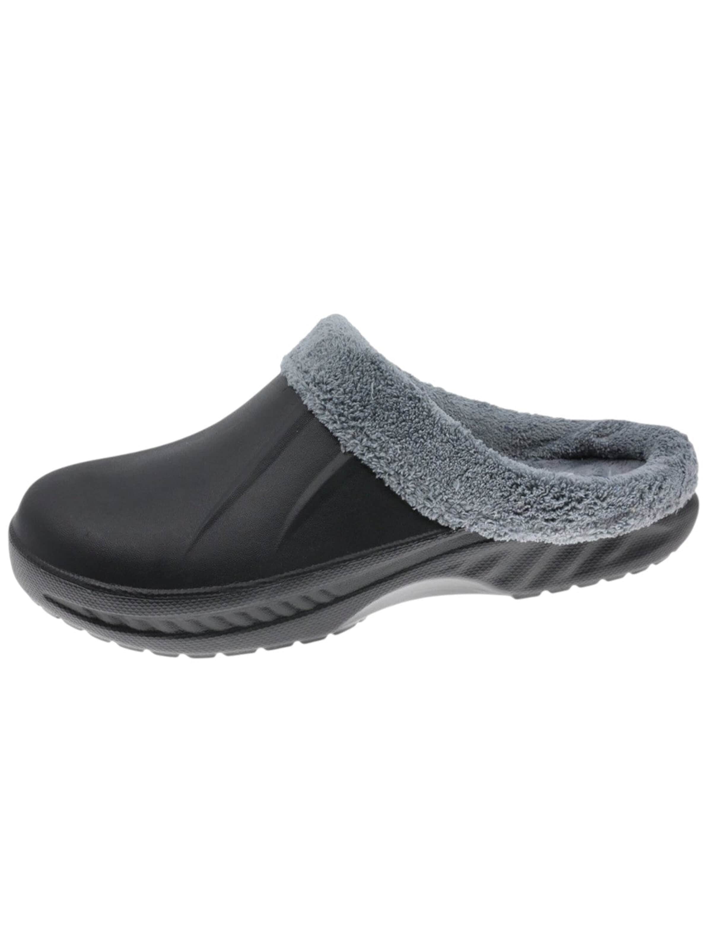 Beppi Clogs 'Eva Clog'‌ in Schwarz: Vorderseite
