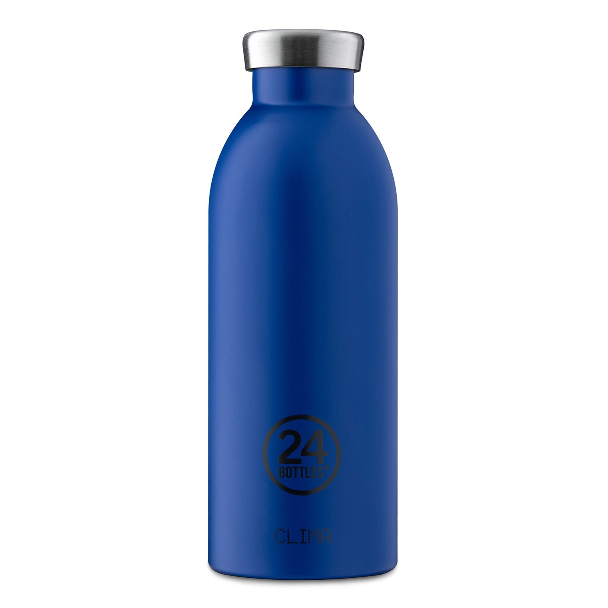24Bottles Drinkfles 'Clima 500 ml' in Blauw: voorkant