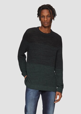 QS Pullover in Grün: Vorderseite