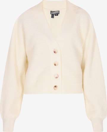 DreiMaster Vintage - Casaco de malha em branco: frente