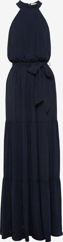 Tussah - Vestido de noche 'CHLOE' en azul: frente