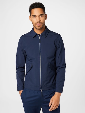 Casual Friday Between-Season Jacket 'Oneil' in Blue: front