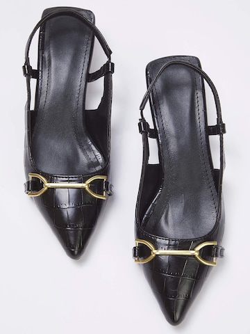 Trendyol Sling körömcipők - fekete