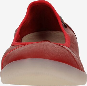 Softinos Ballet Flats in Red