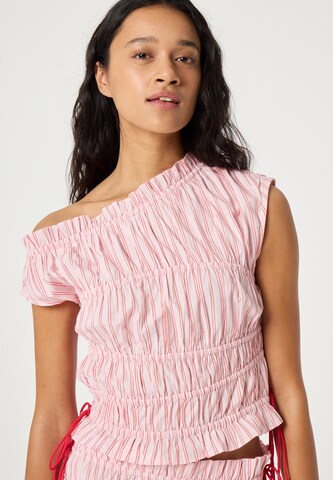 Chemisier Fabienne Chapot en rose : devant