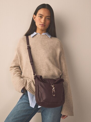 Next Torba za čez ramo | rjava barva