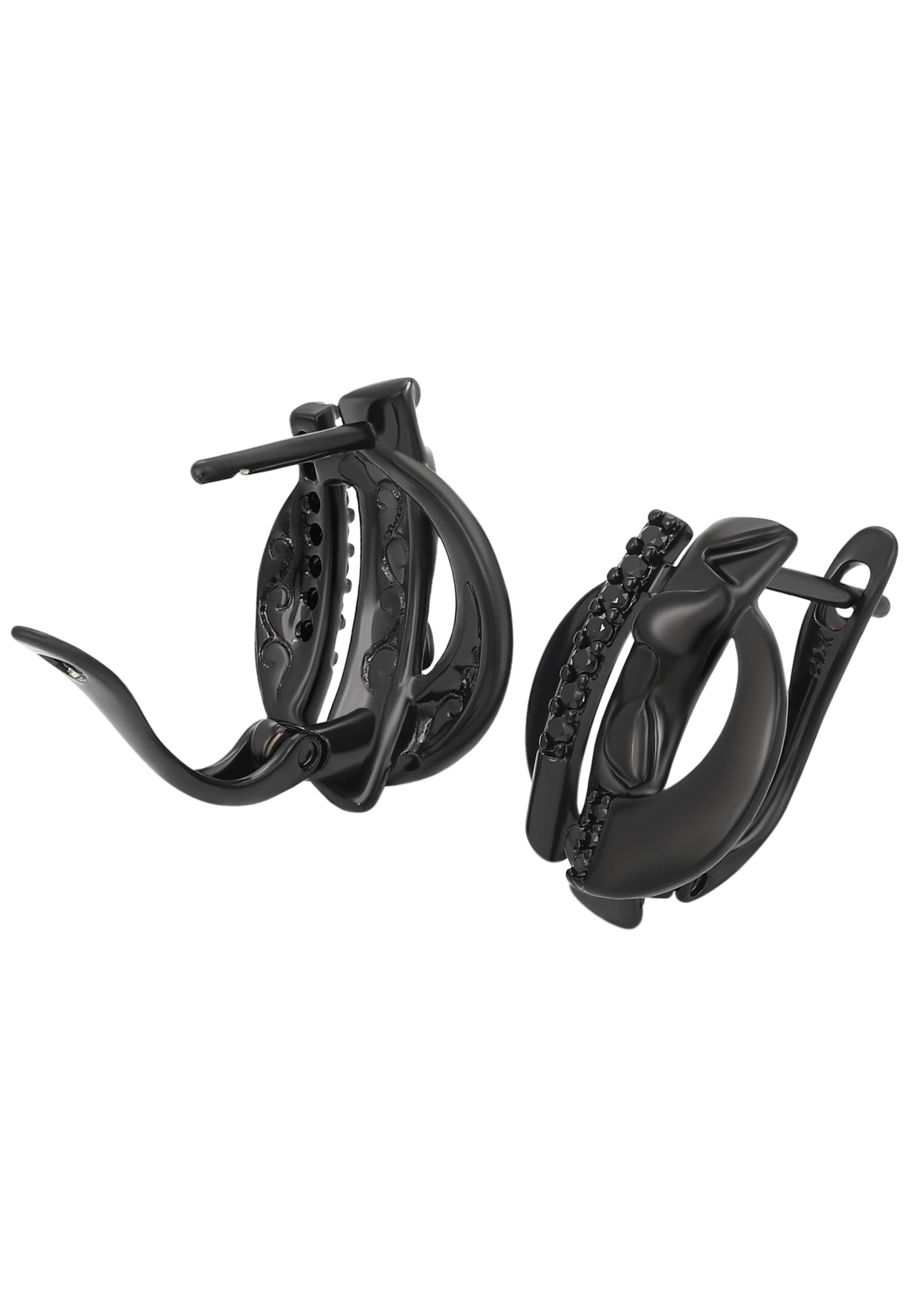 Gaya Ohrringe in Schwarz