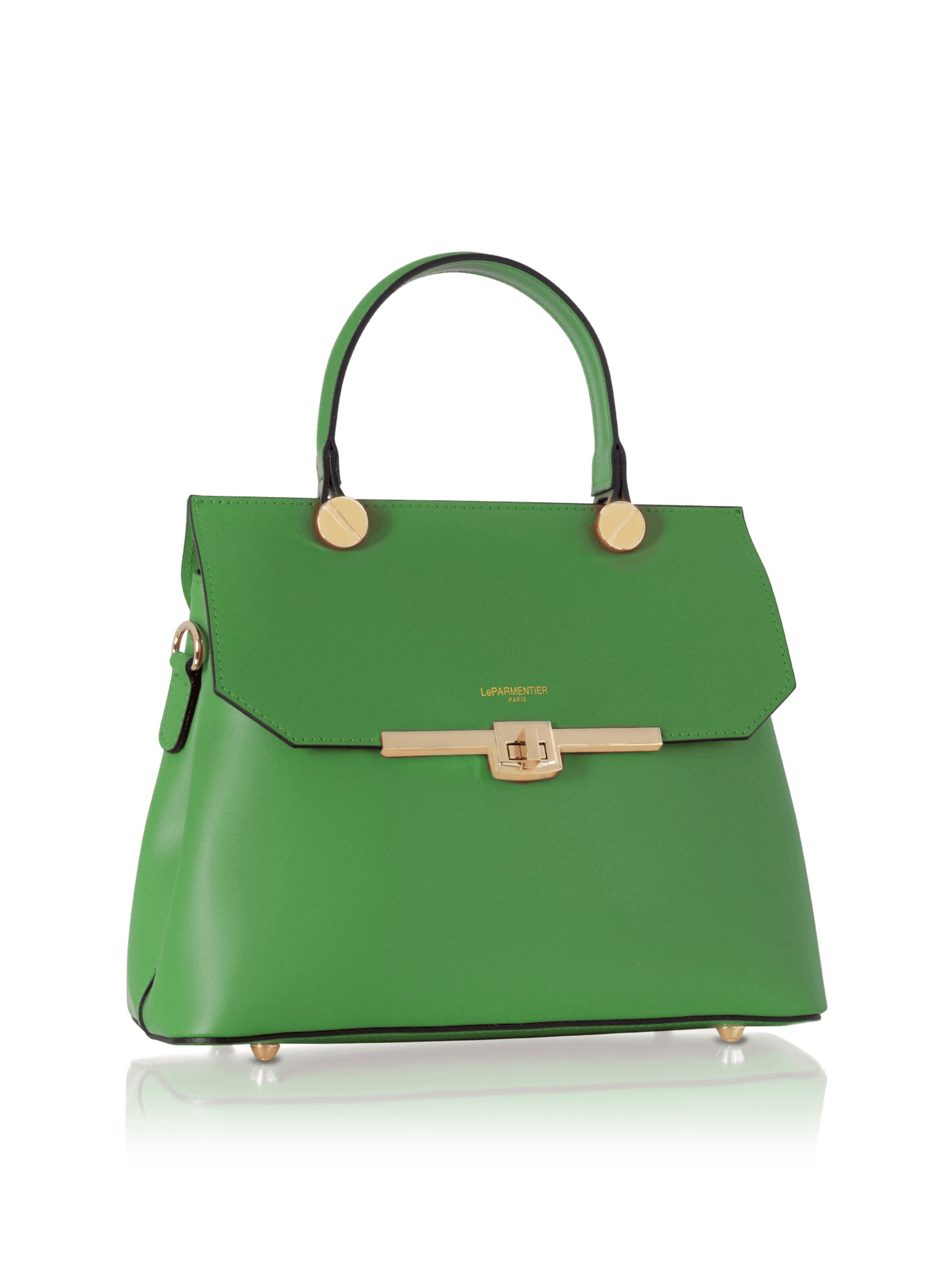 LeParmentier Handbag 'Atlanta' in Green