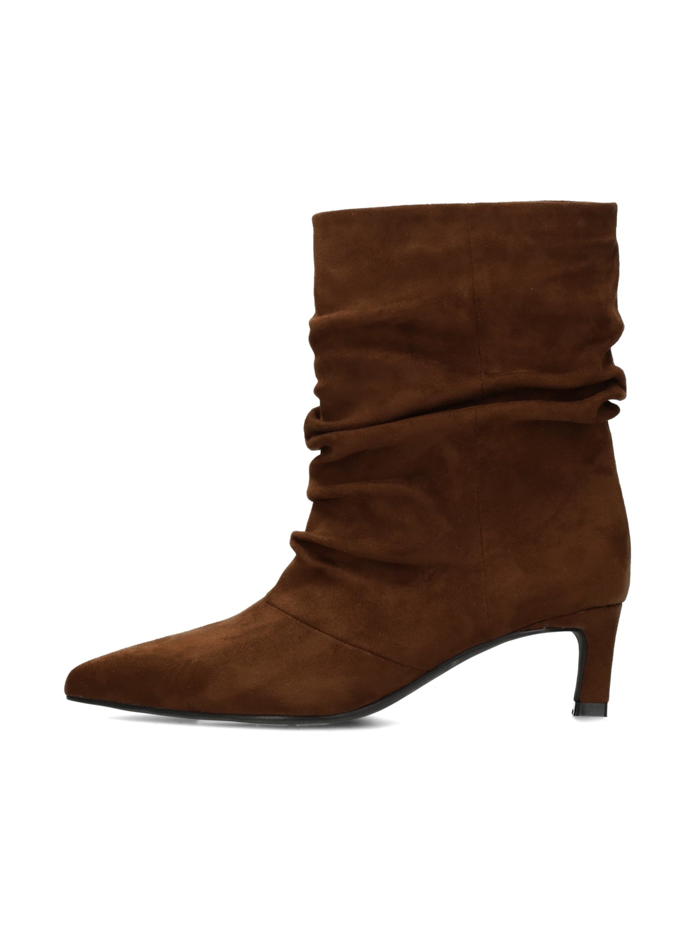 POSH by Poelman Booties in Brown: front