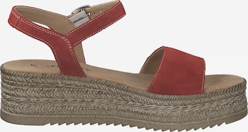 s.Oliver Strap Sandals in Red