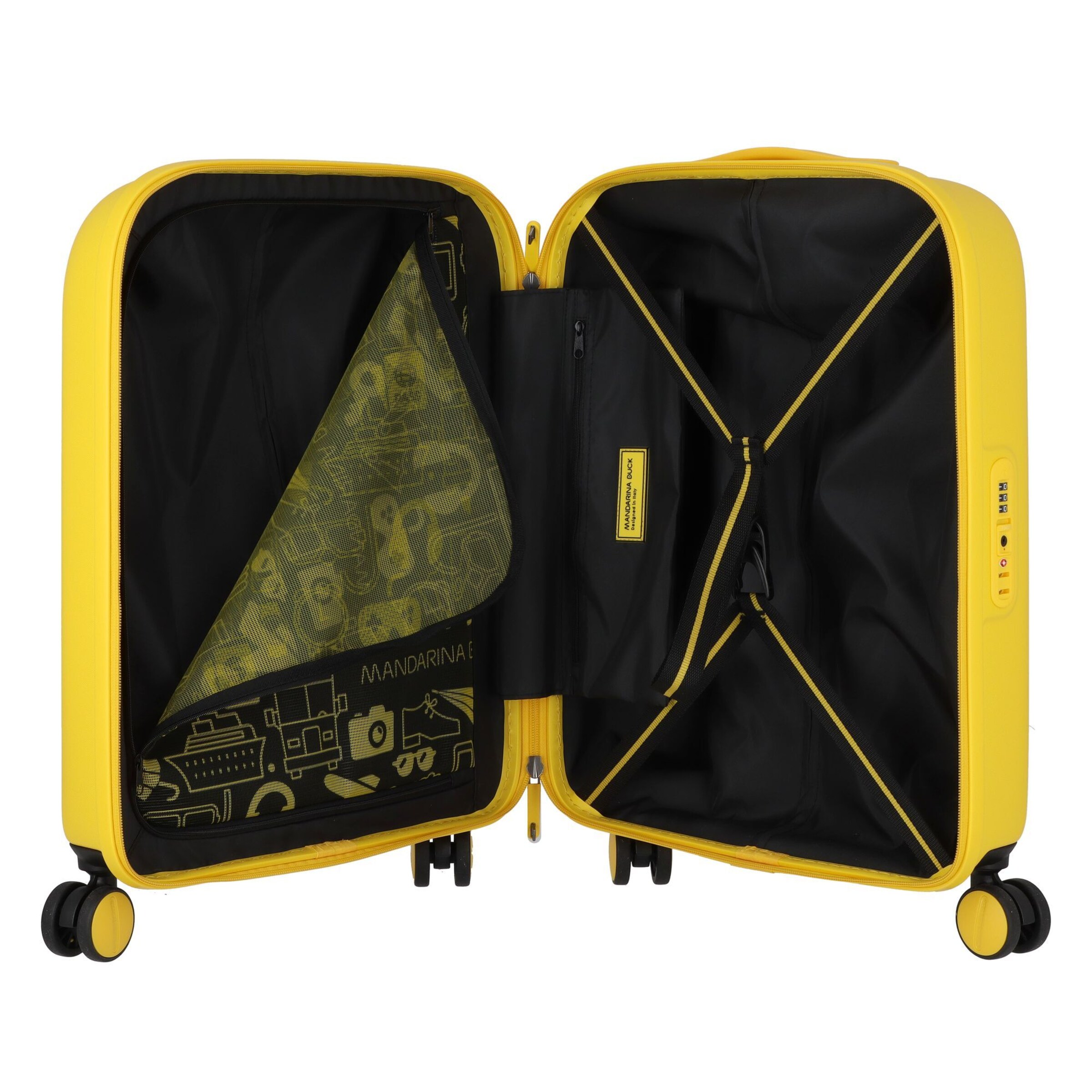 MANDARINA DUCK Trolley in Yellow