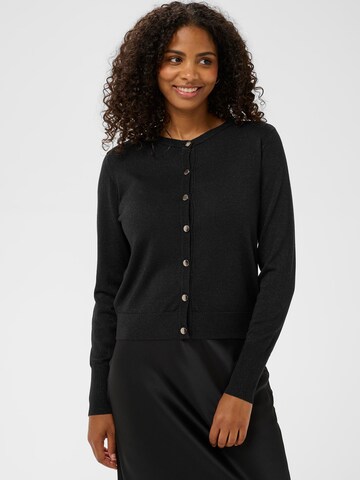 KaffeKardigan 'KARegina' - crna boja: prednji dio